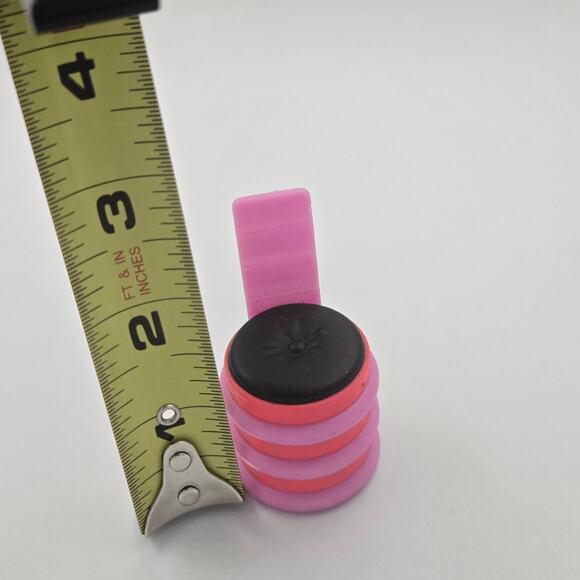 Pink Striped Barrel Shaped Chair Accessory for MGA LOL Surprise OMG Doll House - Picture 7 of 8